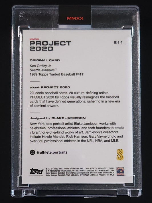 Ken Griffey Jr Topps Project 2020 #211 by Blake Jameson Mariners