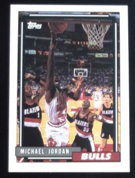 Michael Jordan 1992 Topps 141 Bulls