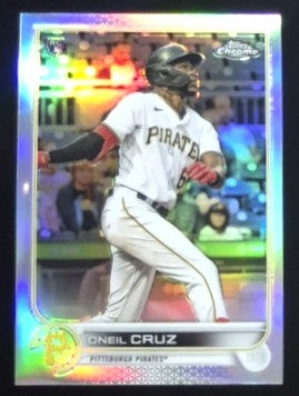 Oneil Cruz 2022 Topps Chrome RC Refractor #128 Pirates