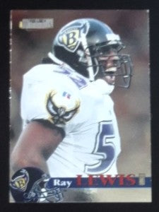 Ray Lewis 1995 Pro Line II Intense Rookie #59 Ravens