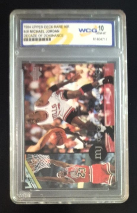 Michael Jordan 1994 Upper Deck Rare Air Decade of Dominance #J6 WCG 10 Bulls