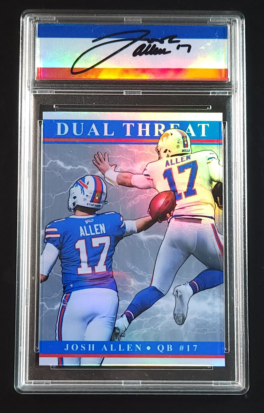 Josh Allen Dual Threat Custom Design Trading Card - Options Available