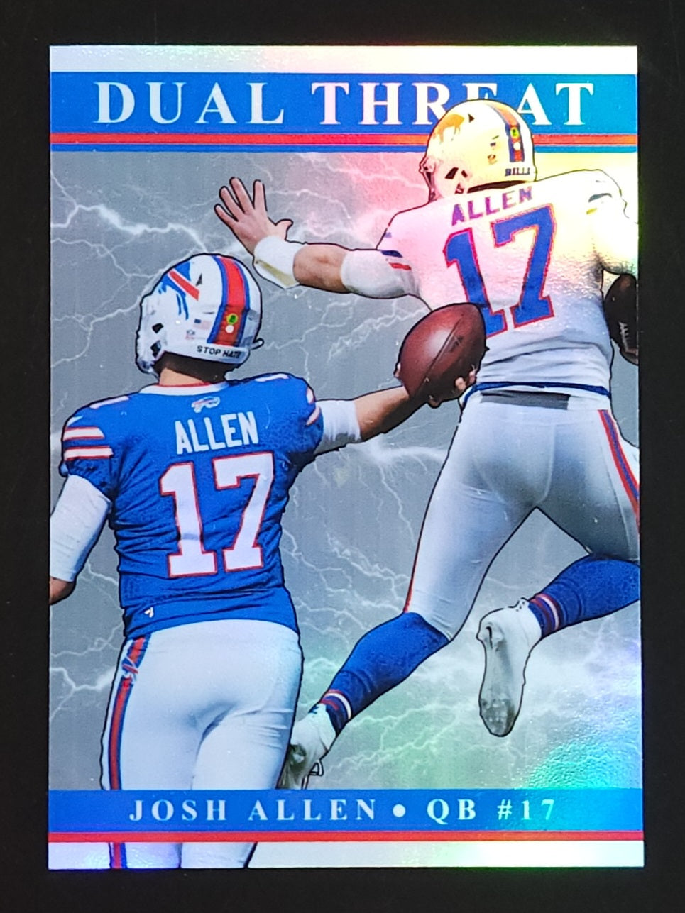 Josh Allen Dual Threat Custom Design Trading Card - Options Available