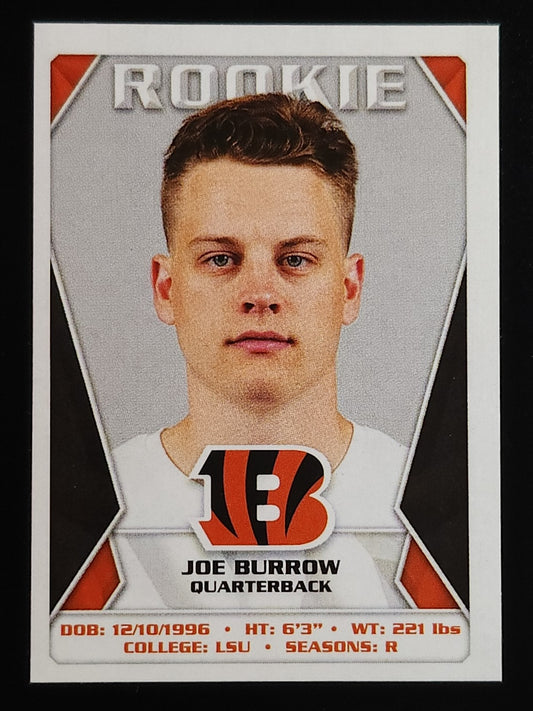 Joe Burrow 2019 Panini Sticker Collection Rookie #121 Bengals