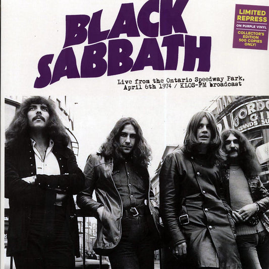 Black Sabbath – Live From The Ontario Speedway Park (purple vinyl)