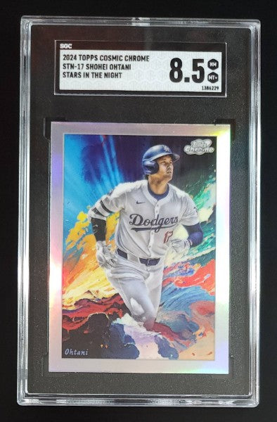 Shohei Ohtani 2024 Topps Cosmic Chrome Stars in the Night #STN-17 SGC 8.5 Dodgers - The Hobby Swap