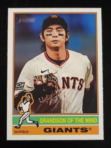 Jung Hoo-Lee 2025 Heritage Nickname Variation #112 Giants