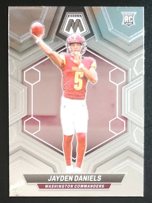 Jayden Daniels 2024 Panini Mosaic RC #302 Commanders