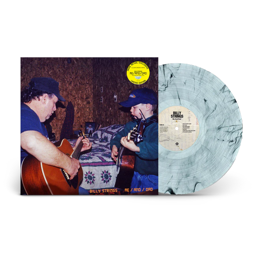 Billy Strings - Me & Dad - clear, smoke vinyl - The Hobby Swap