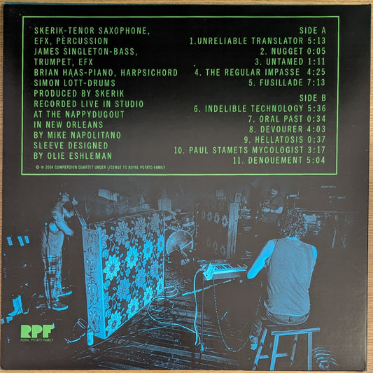 Compersion Quartet – Compersion Quartet s/t (green vinyl)