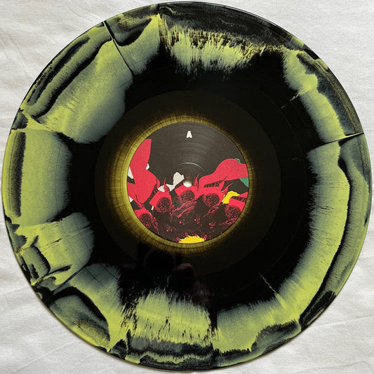 Goat - Goat s/t (black & yellow swirl)