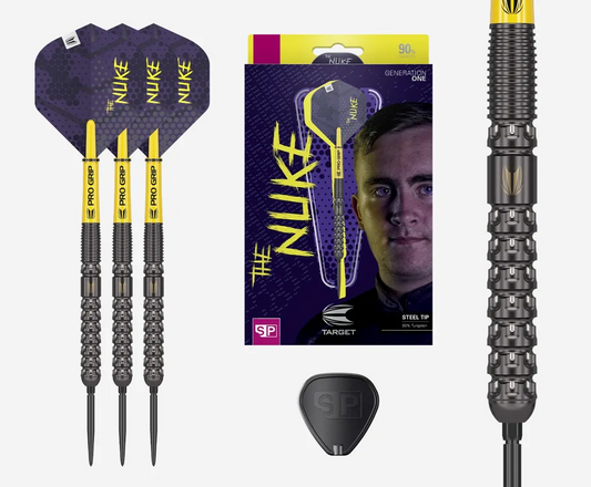 TARGET LUKE LITTLER G1 SWISS POINT STEEL TIP DARTS - 22GM