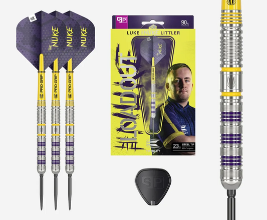 TARGET LUKE LITTLER  LOADOUT SWISS POINT STEEL TIP DARTS - 24GM