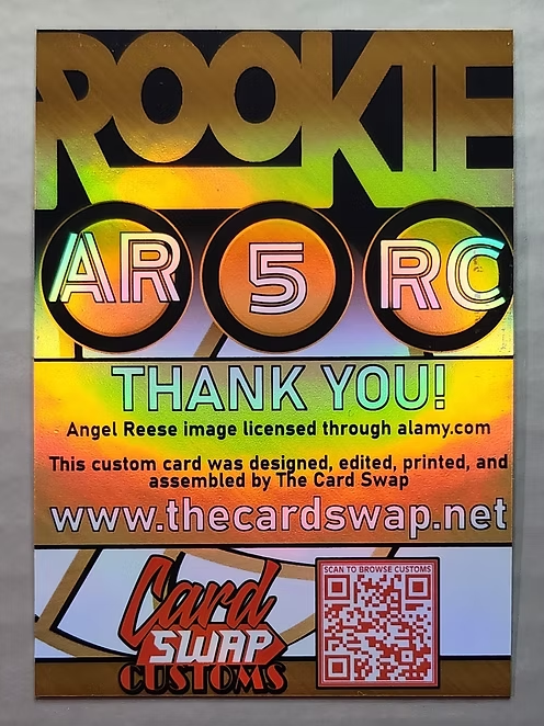 Angel Reese Custom Rookie Card