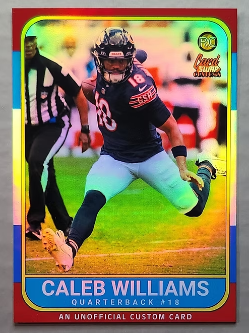 Caleb Williams Custom Rookie Card