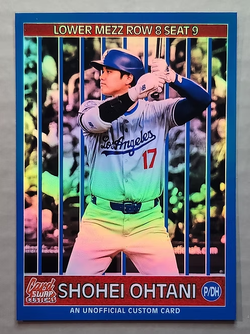 Shohei Ohtani Lower Mezz Custom Card