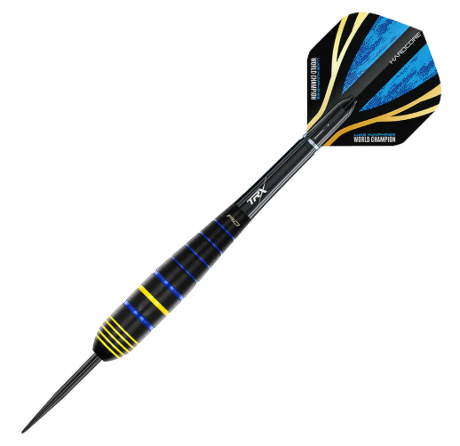 Red Dragon Luke Humphries World Champion Brass Steel Darts - 22gm (1 Set of 3 Darts)