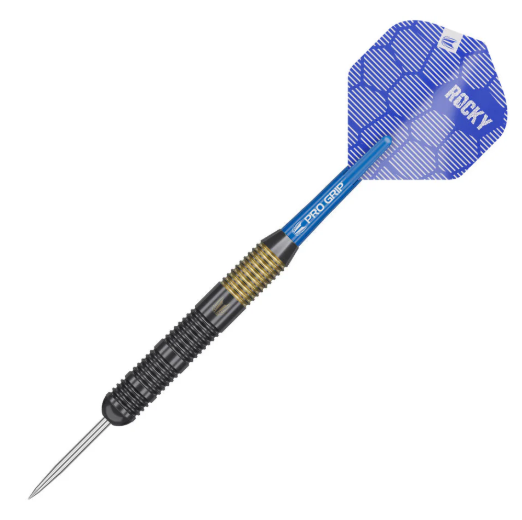 Target Josh Rock Brass Steel Tip Darts - 22gm (1 Set of 3 Darts)