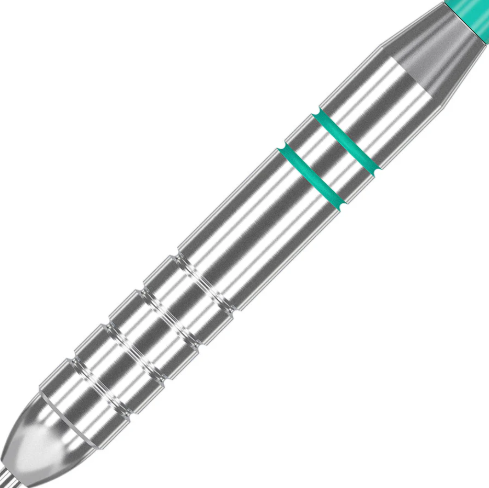 Target Rob Cross Silver Voltage Steel Tip Darts - 24gm (1 Set of 3 Darts)