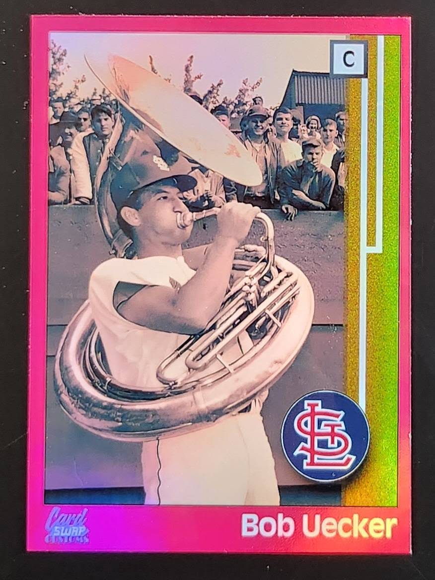 Bob Uecker Custom 89 Card